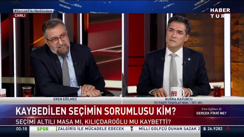 Habertürk’te Eren Eğilmez’in sorularını yanıtlıyorum.