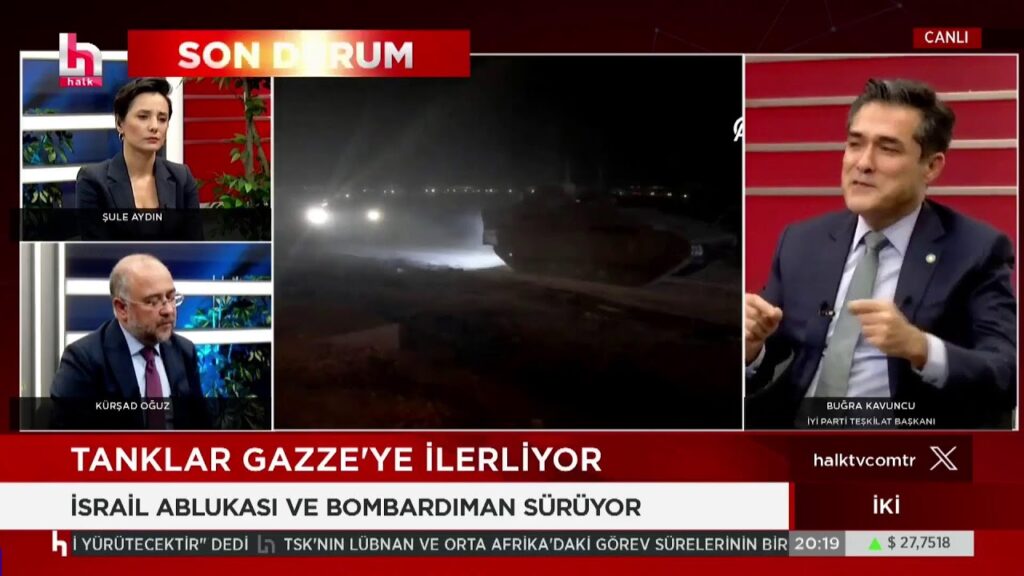 Halk TV’de Şule Aydın ve Kürşad Oğuz’un sorularını yanıtlıyorum.