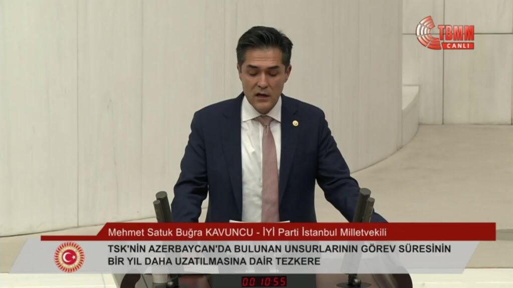 Azerbaycan Tezkeresi üzerine TBMM Genel Kurulu’nda konuşuyoruz.