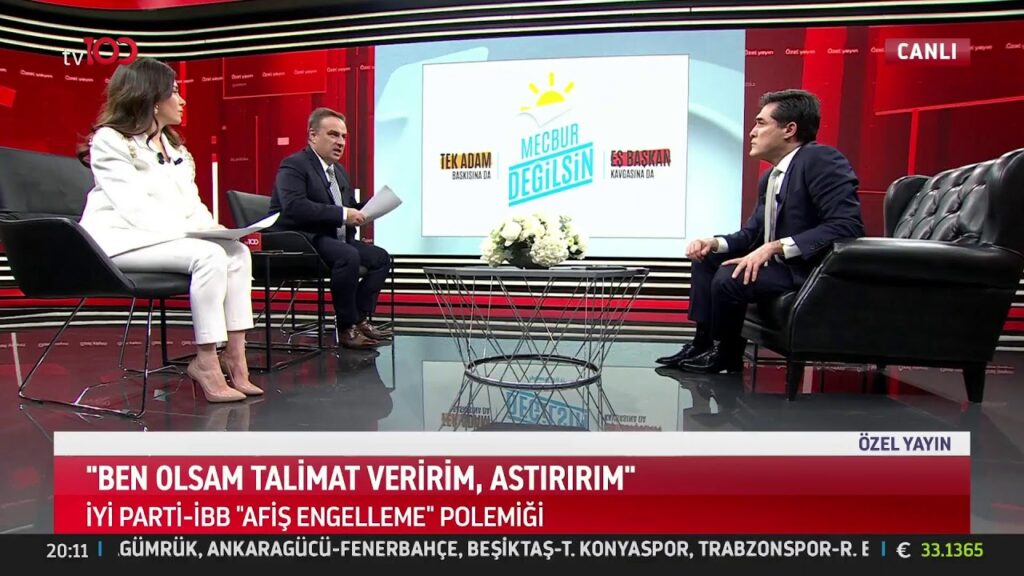 TV100’de Kübra Par ve Gürkan Hacır’ın sorularını yanıtlıyorum.