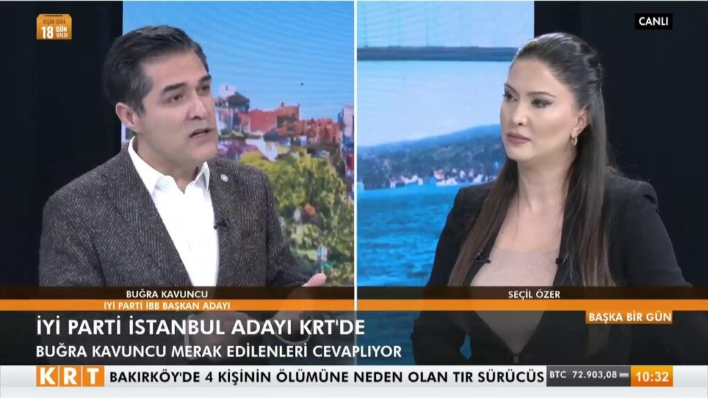 KRT TV’de Seçil Özer’in sorularını yanıtlıyorum.