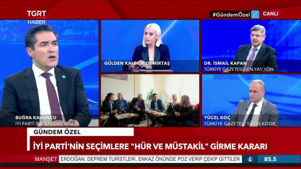 TGRT Haber’de gündeme ilişkin değerlendirmelerde bulundum.