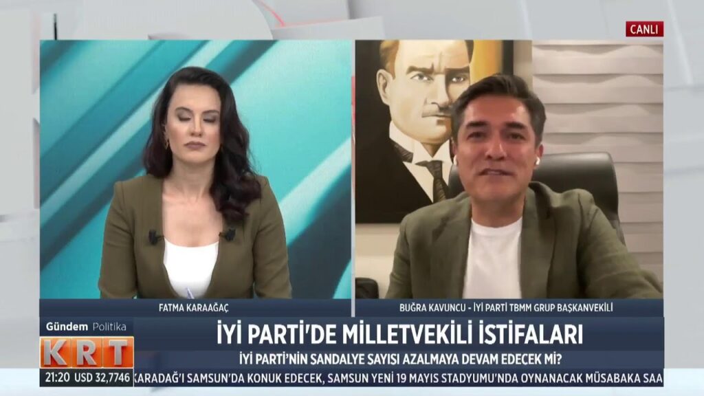 KRT TV’de Fatma Karaağaç’ın sorularını yanıtlıyorum.