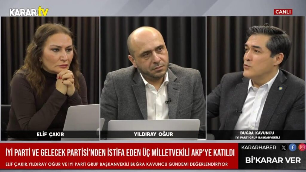 Karar TV’de Elif Çakır ve Yıldıray Oğur’un sorularını yanıtlıyorum.